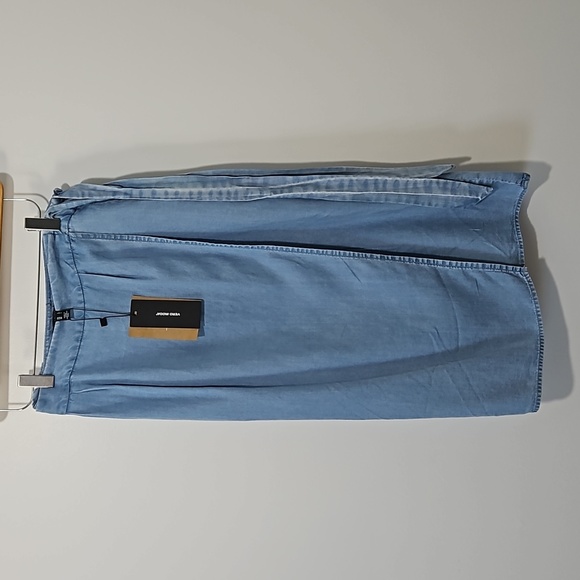 Vero Moda Dresses & Skirts - VERO Moda Faux Wrap Around Skirt, Jean Look!
